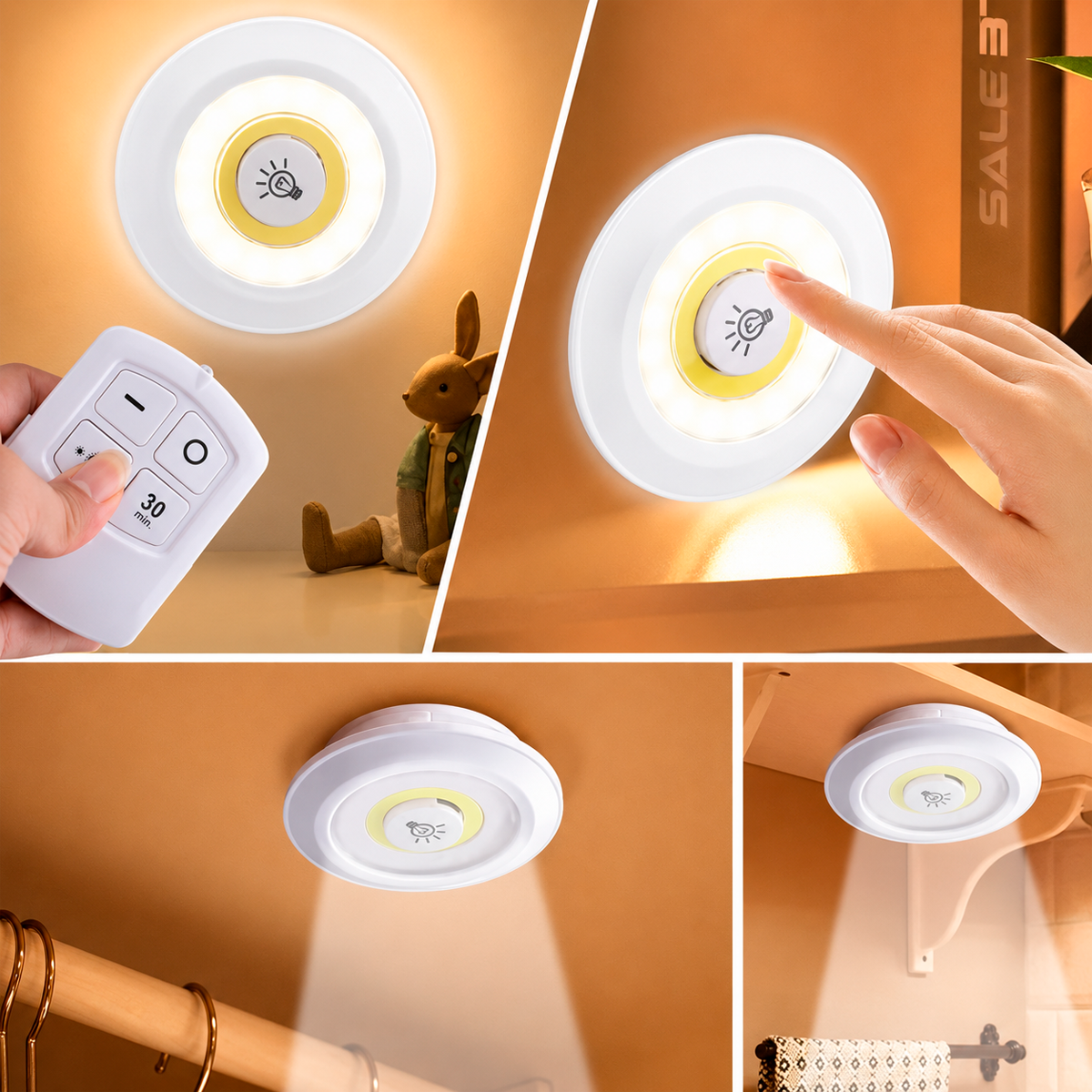 3 luces led - 2