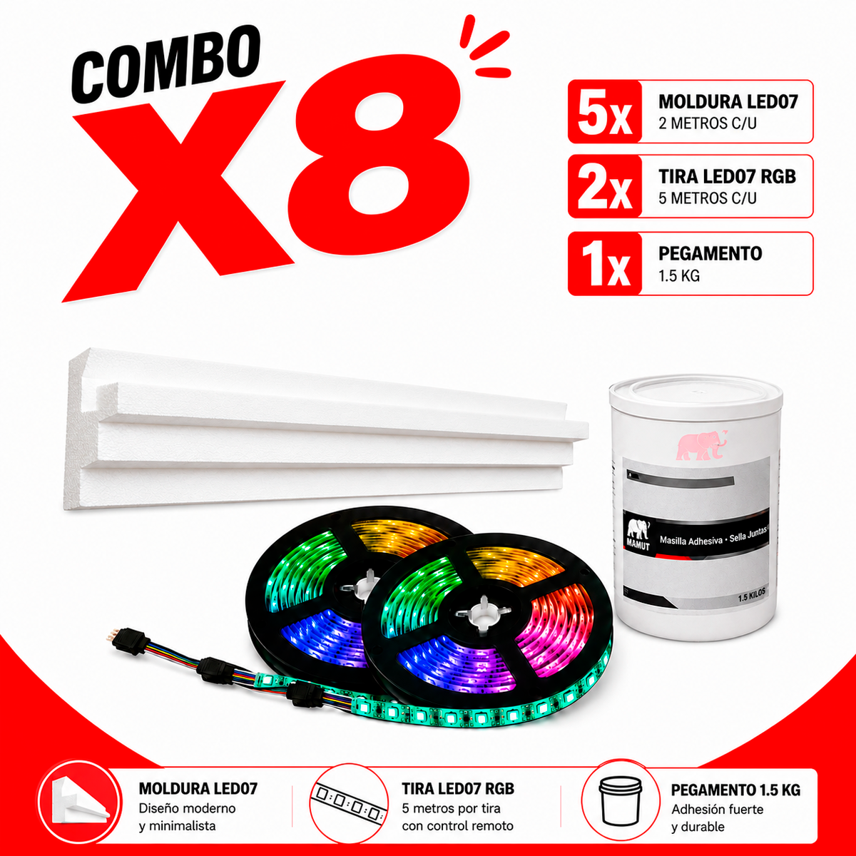 Combo led 07